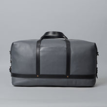 Load image into Gallery viewer, Grey leather travel bag for boys
