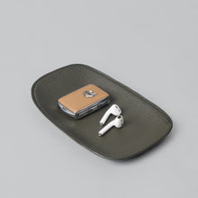 Load image into Gallery viewer, leather tray for keys and earpods
