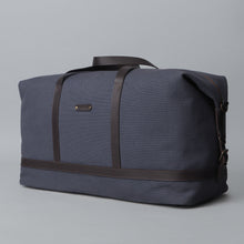 Load image into Gallery viewer, blue canvas travel bag for men
