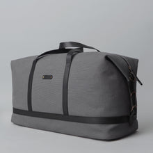 Load image into Gallery viewer, grey canvas travel bag for men

