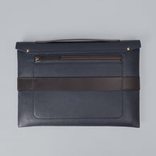Load image into Gallery viewer, handmade leather laptop sleeve
