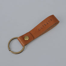 Load image into Gallery viewer, Tan loop key holder
