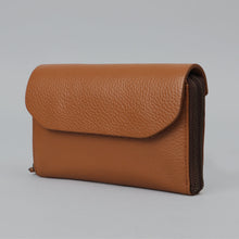 Load image into Gallery viewer, Tan Women&#39;s Leather Wallet
