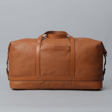 Load image into Gallery viewer, tan leather travel bag for women
