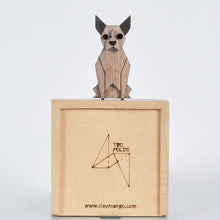 Load image into Gallery viewer, Chihuahua Dog Brooch from My spirit animal collection-Mens Accessories-Claymango.com
