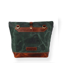 Load image into Gallery viewer, Adventure Roll Top Cross Body (Forest Green) Compact day sling.-Bags-Claymango.com
