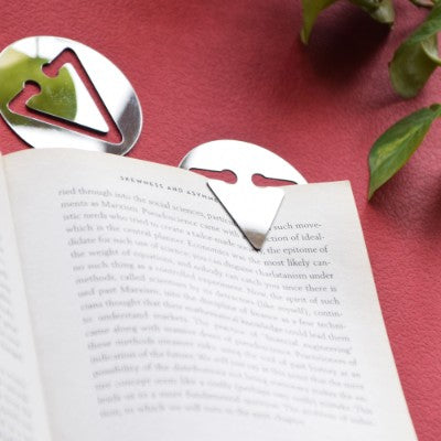 Bookmark Girl&Arrow - Stainless Steel-Paper & Stationary-Claymango.com