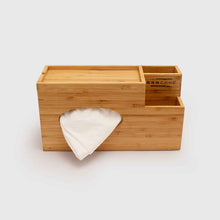Load image into Gallery viewer, Bah Tissue Box-Bamboo-Claymango.com
