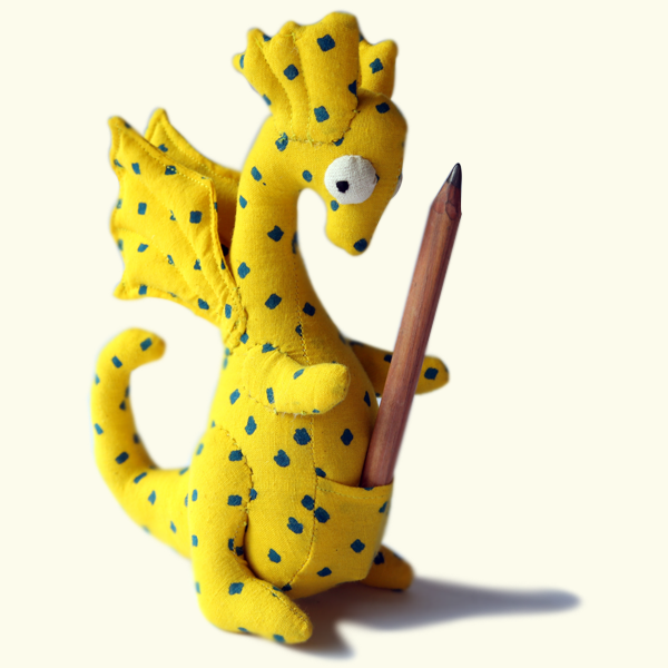 Mr. Dino Yellow-Kids-Claymango.com