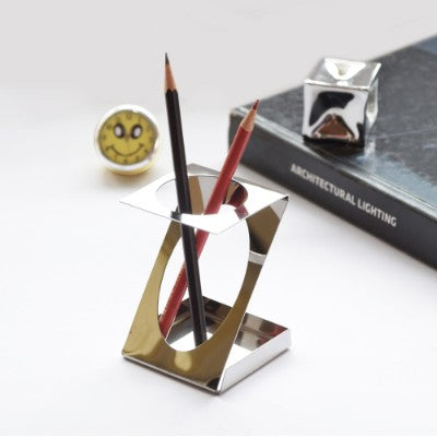 Z- Penstand - Stainless Steel-Paper & Stationary-Claymango.com