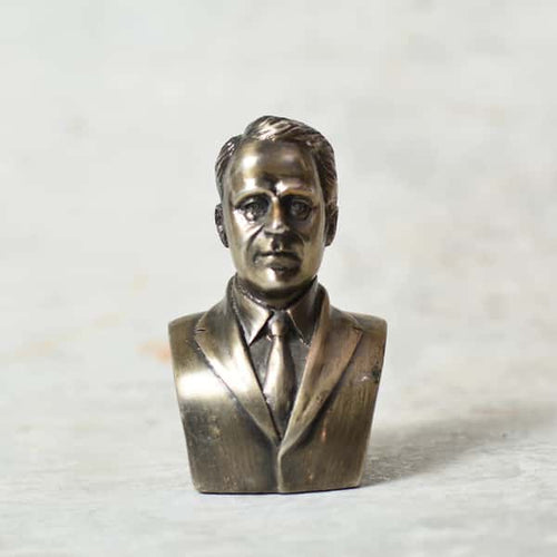 Calvin Coolidge 30th U.S. President - vintage miniature model / Paperweight-Antiques-Claymango.com
