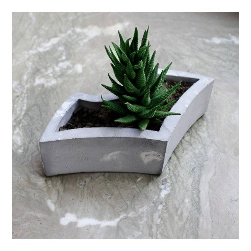 Paradox Batman Grey/White Cement Planter/Vase / Flower Pot/Home Decor-Home Décor-Claymango.com