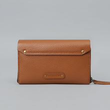 Load image into Gallery viewer, Tan Free Monogramming Leather Wallet
