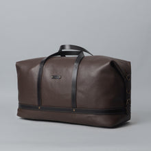 Load image into Gallery viewer, brown leather travel bag for men
