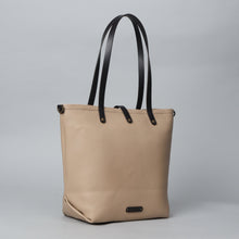 Load image into Gallery viewer, classic pink leather tote bag

