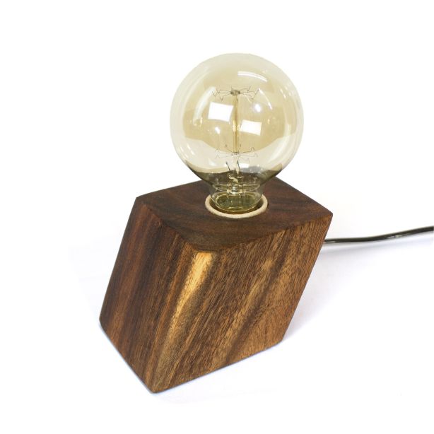Slant Wooden Lamp-Lamp-Claymango.com