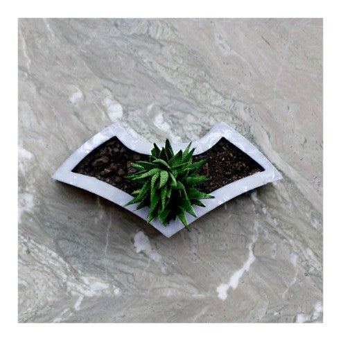 batman plant pot Paradox Batman Grey/White Cement Planter/Vase / Flower Pot/Home Decor – Claymango.com