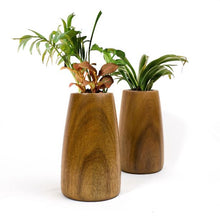 Load image into Gallery viewer, Conical Wooden Planter-Home Décor-Claymango.com
