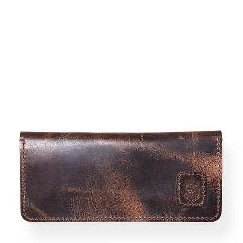 Long Wallet (Bourbon Brown)-Wallets-Claymango.com