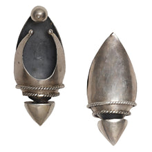 Load image into Gallery viewer, Warrior Of Light Ear Shields - 92.5 Sterling Silver-Jewellery-Claymango.com
