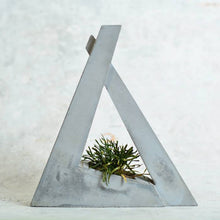Load image into Gallery viewer, Tri - concrete geometrical concrete planter for table top /office desk / living room / console table-Home Décor-Claymango.com
