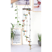 Load image into Gallery viewer, Mobile bird wind chimes with bells from chidaiya collection-Home Décor-Claymango.com
