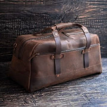Load image into Gallery viewer, Legacy Duffle Bag (Vintage Brown)-Bags-Claymango.com
