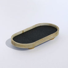 Load image into Gallery viewer, Oval Podium Tray - Small-Bamboo-Claymango.com
