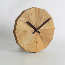 Load image into Gallery viewer, Handcrafted Pie wooden clock for Home/office/DesignStudio - SLC3P03-Home Décor-Claymango.com
