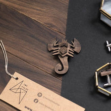 Load image into Gallery viewer, Scorpion Brooch from Zodiac collection-Mens Accessories-Claymango.com
