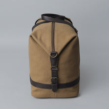 Load image into Gallery viewer, khaki canvas travel bag for women
