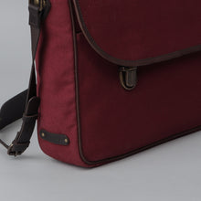 Load image into Gallery viewer, canvas briefcase laptop bag
