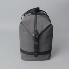 Load image into Gallery viewer, grey canvas travel bag for women
