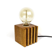 Load image into Gallery viewer, Grooved Cube Lamp-Lamp-Claymango.com
