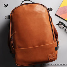 Load image into Gallery viewer, Mustang leather backpack from Outback
