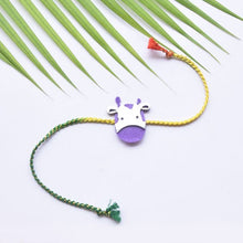 Load image into Gallery viewer, Kids Rakhi - Set of 2 - Cheetah &amp; Hippo - The Animal Collection-Festival-Claymango.com
