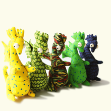 Load image into Gallery viewer, Mr. Dino Yellow-Kids-Claymango.com
