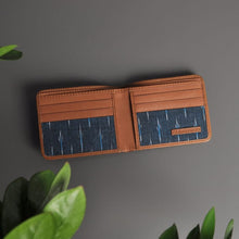 Load image into Gallery viewer, Weekend Wallet 3 - compact and contemporary handcrafted out of ikat and Genuine leather-Wallets-Claymango.com
