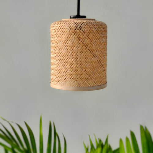 Cyclic regular - Unique handmade Woven Hanging Pendant Light, Natural/Bamboo Pendant Light for Home restaurants and offices-Lamps-Claymango.com
