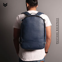 Load image into Gallery viewer, Mustang Leather Backpack
