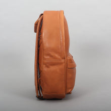 Load image into Gallery viewer, mini leather laptop backpack
