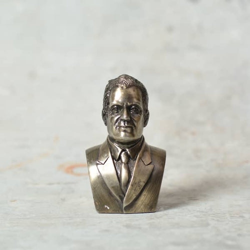 Franklin D. Roosevelt 32nd U.S. President - - vintage miniature model / Paperweight-Antiques-Claymango.com