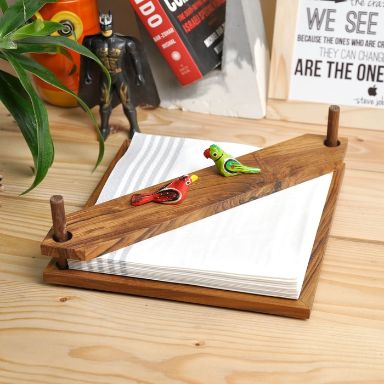 Tissue paper holder from Chidaiya collection - C1-Table Top Accessory-Claymango.com