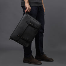 Load image into Gallery viewer, walk in style mens leather briefcase | Outback life
