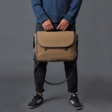 Load image into Gallery viewer, london canvas briefcase with sling | mens&#39;
