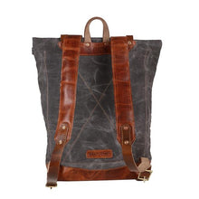 Load image into Gallery viewer, Adventure Roll top Backpack (Charcoal Grey)-Bags-Claymango.com
