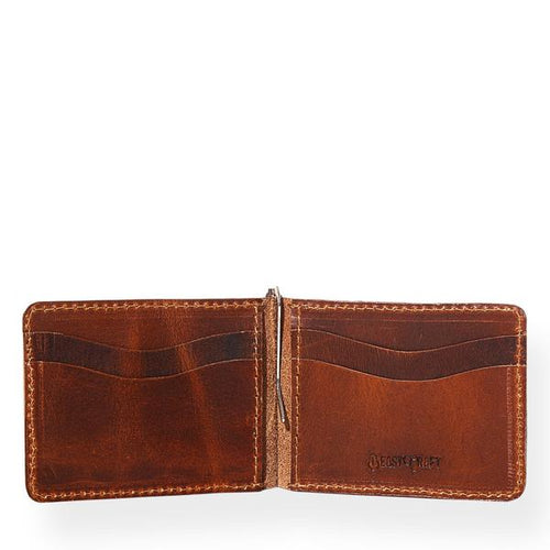 Legacy Money Clipper Wallet (Tobacco Tan)-Wallets-Claymango.com