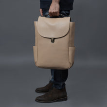Load image into Gallery viewer, Natural LEather Backpack |  Outback Life

