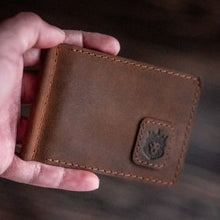 Load image into Gallery viewer, Legacy Money Clipper Wallet (Vintage Brown)-Wallets-Claymango.com
