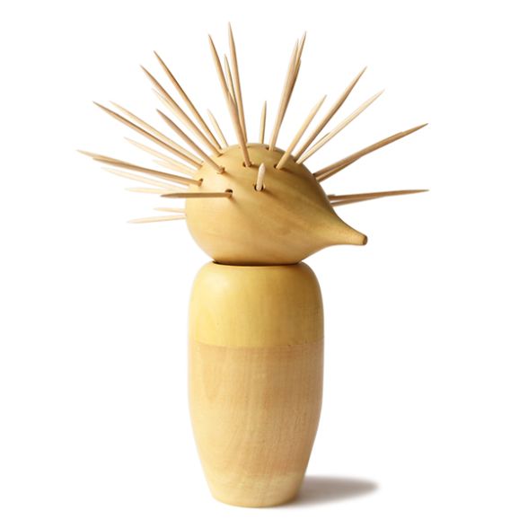 Porcupine Toothpick Holder-Paper & Stationary-Claymango.com